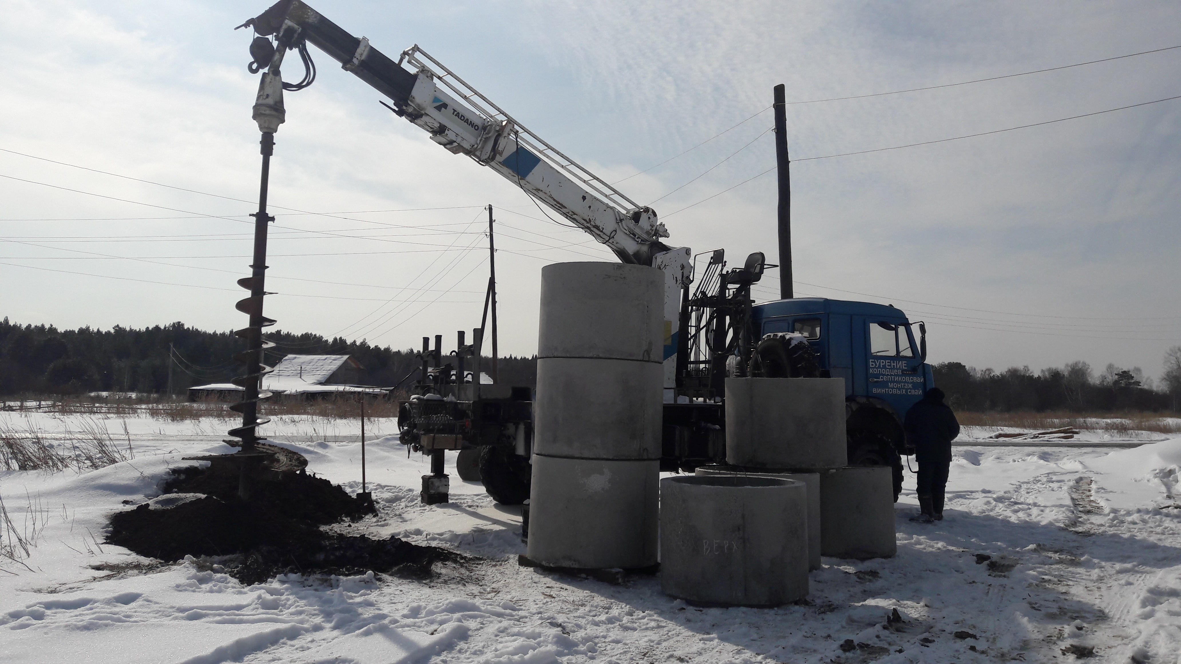 Бурение колодцев для дома или дачи в Андреевском и ближайших районах 